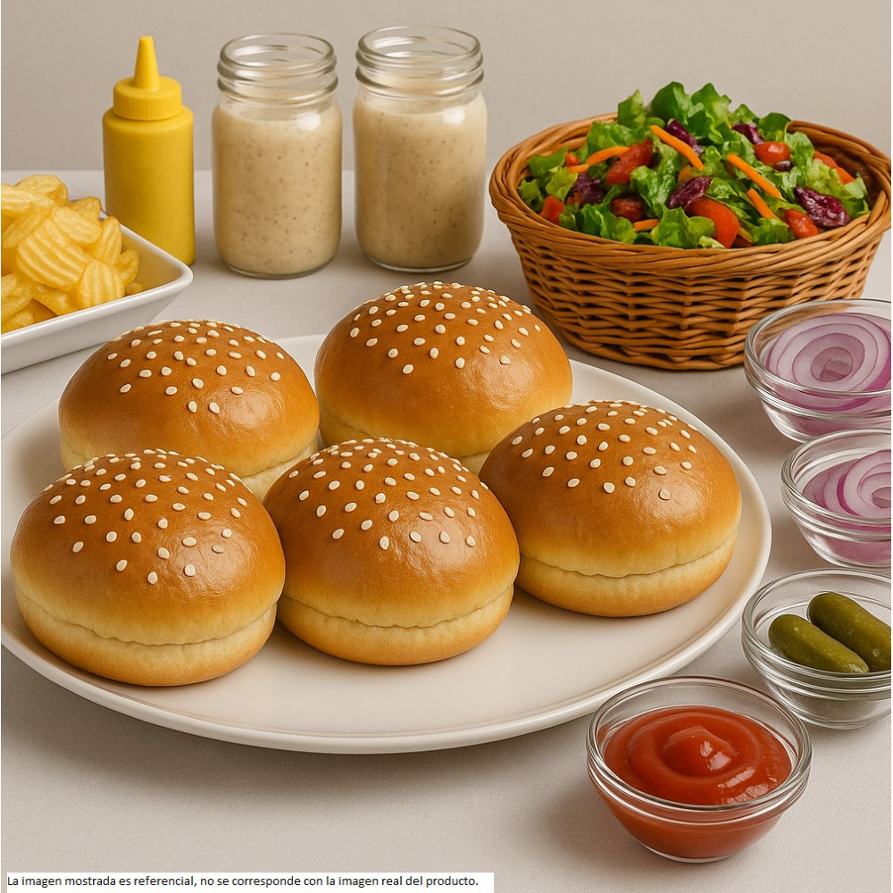 Pan hamburguesa (10 x 80 g / 2.82 oz) - Miniatura 4