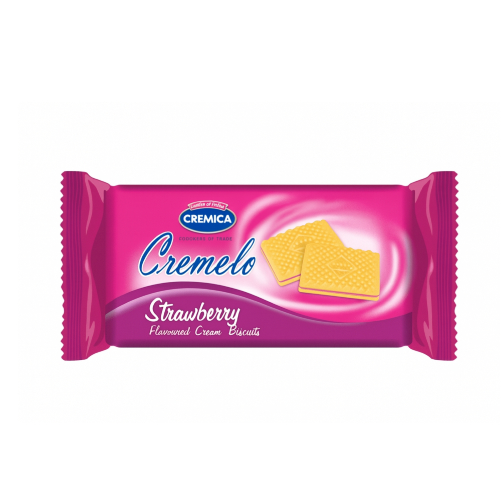 Galletas con crema sabor fresa Cremelo Mrs. Bector's Cremica (440 g / 15.5 oz) - Miniatura 2