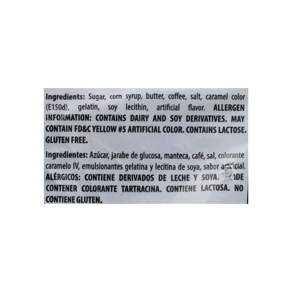 Caramelo suave masticable sabor café Florestal (250 g / 8.81 oz) - Miniatura 2