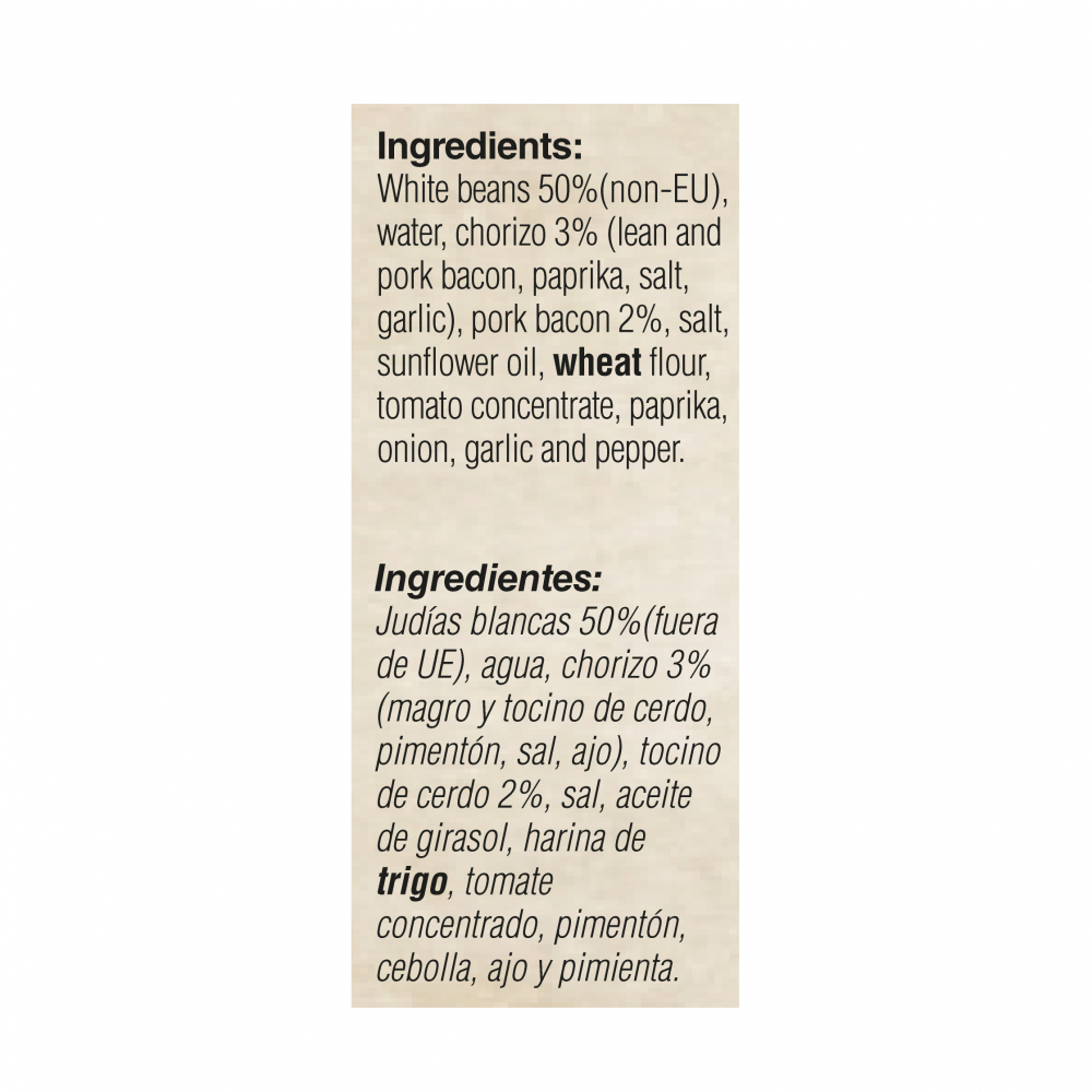 Judías con chorizo YEYA (415 g / 14.6 oz) - Miniatura 4