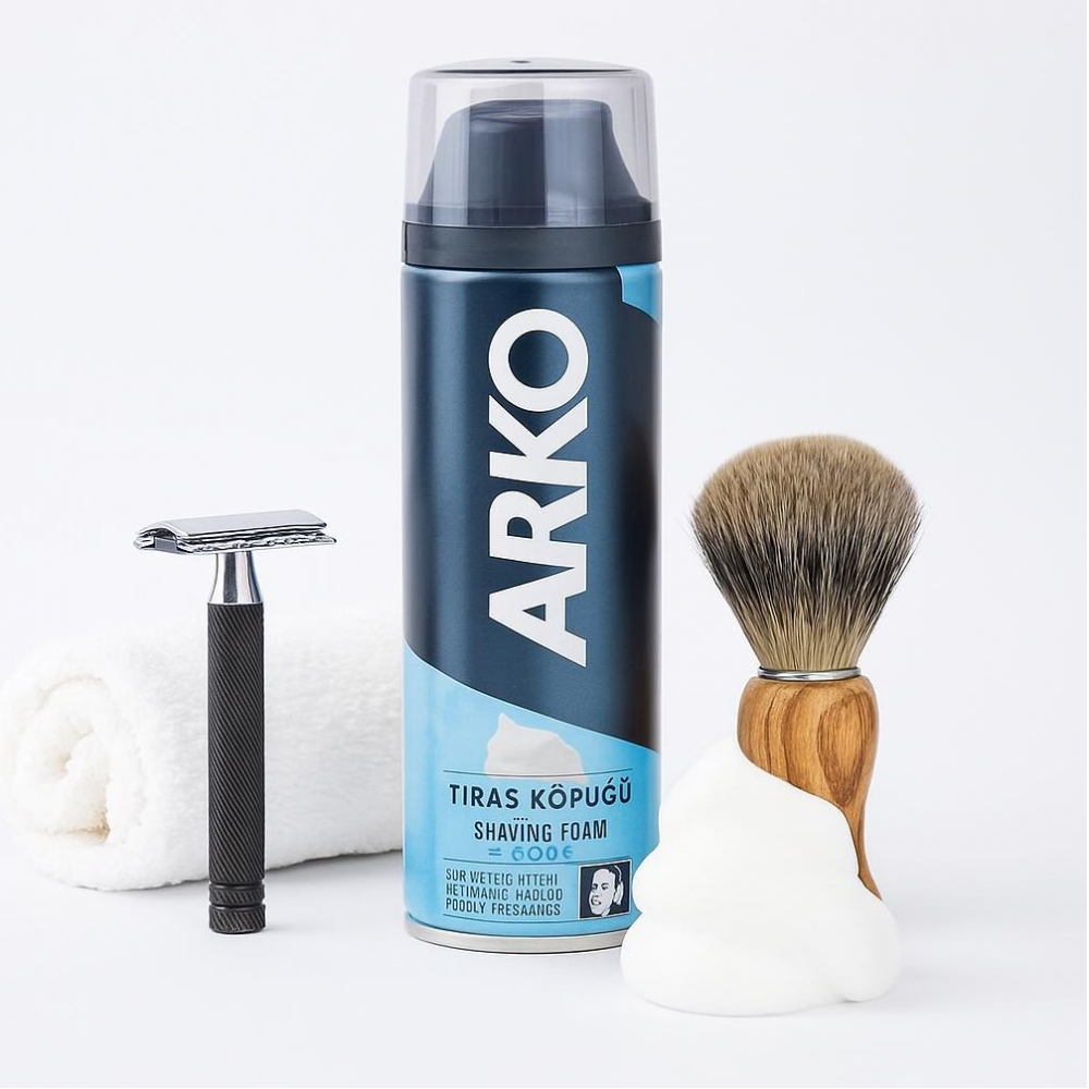 Espuma de afeitar fresca Arko (200 ml) - Miniatura 4
