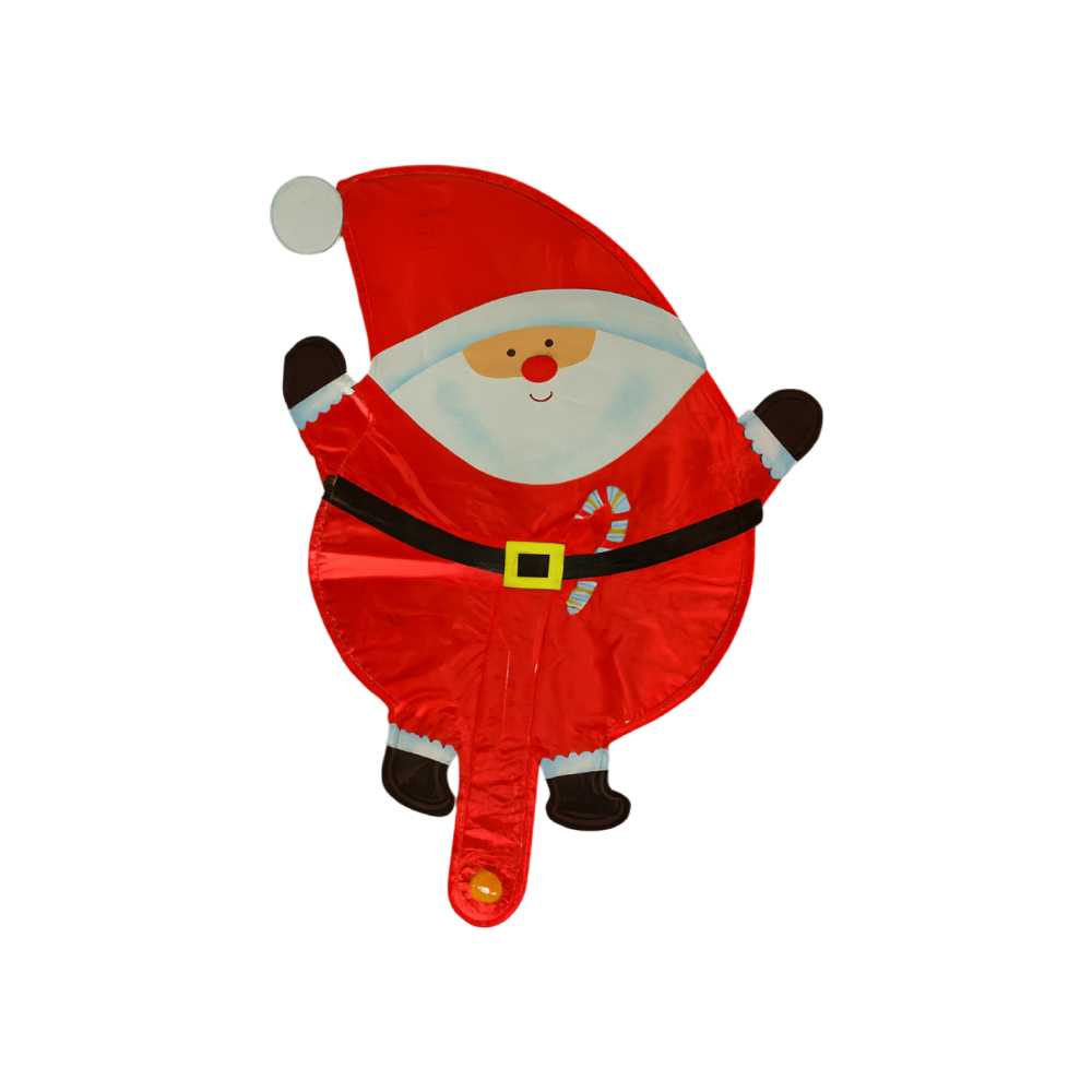 Combo Globo en forma de Papá Noel P53 (39 cm x 28 cm) + 1 Bolsa de regalos Árbol de Navidad P53 (18 cm x 8 cm x 21 cm) - Miniatura 3