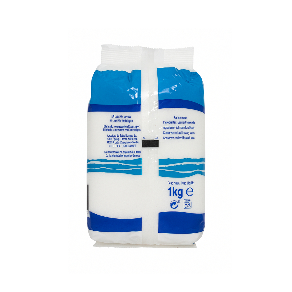 Sal marina fina del Atlántico Vivó (1 kg / 2.2 lb) - Miniatura 2