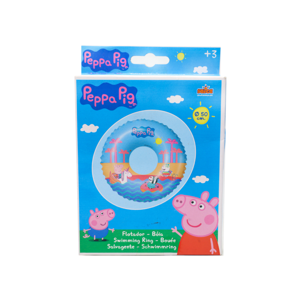 Flotador -salvavidas- inflable redondo Peppa Pig - Miniatura 2