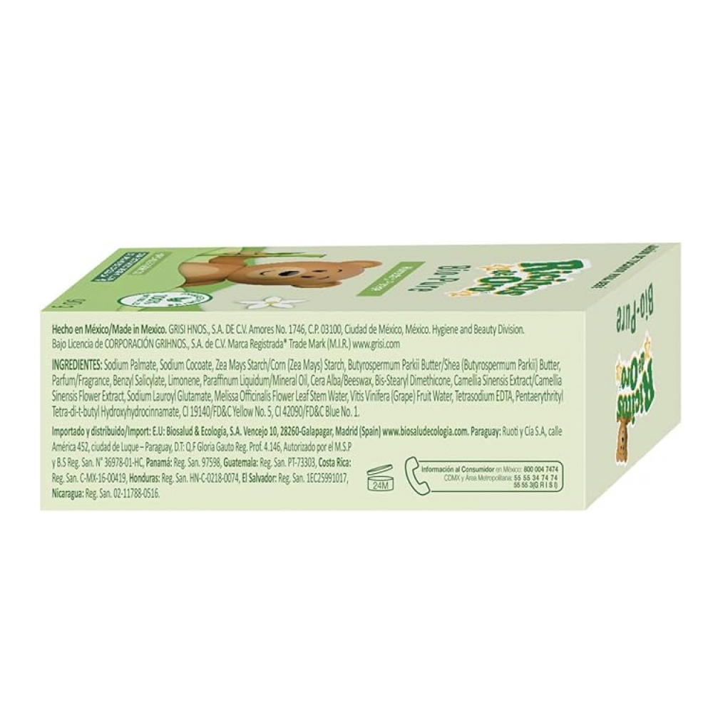 Jabón de tocador para bebé bio-pure Ricitos de Oro (90 g / 3.17 oz) - Miniatura 2