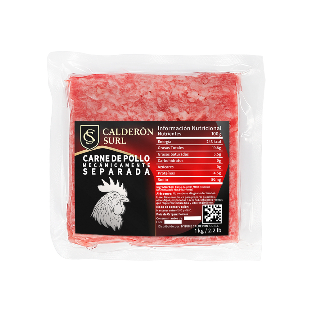 Calderón mechanically separated chicken meat (1 kg / 2.2 lb) | Online ...