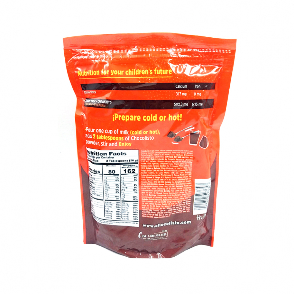 Chocolate en polvo Choco Listo (400 g / 14.1 oz) - Miniatura 2