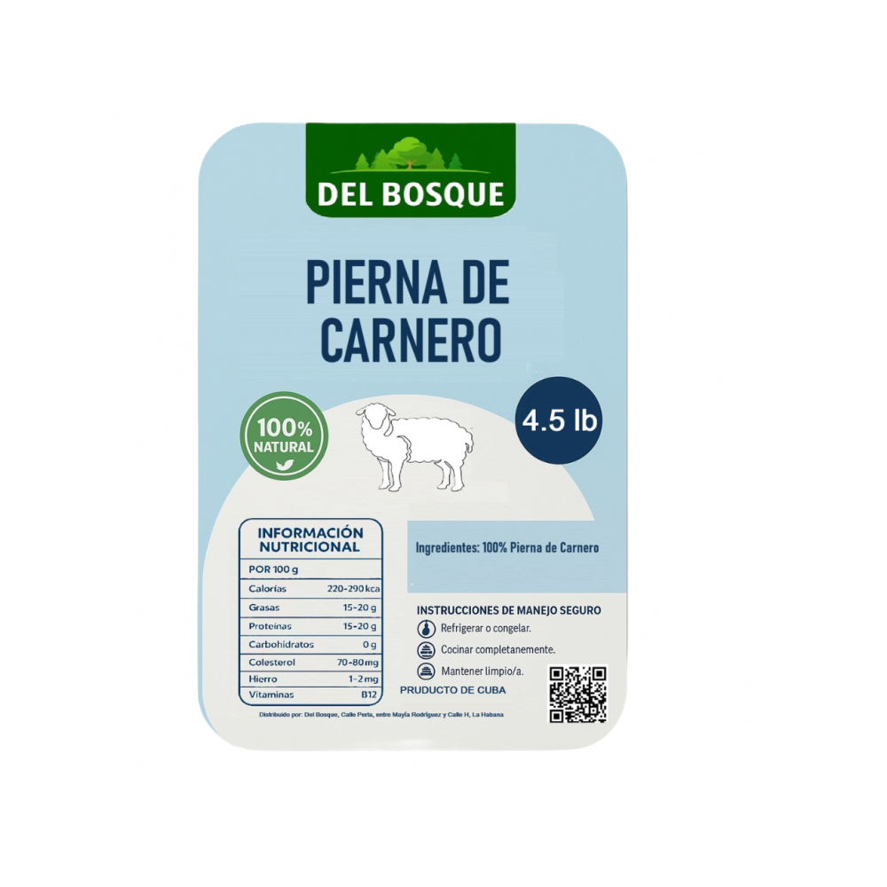 Pierna de carnero Del Bosque (2.04 kg / 4.5 lb) - Miniatura 2