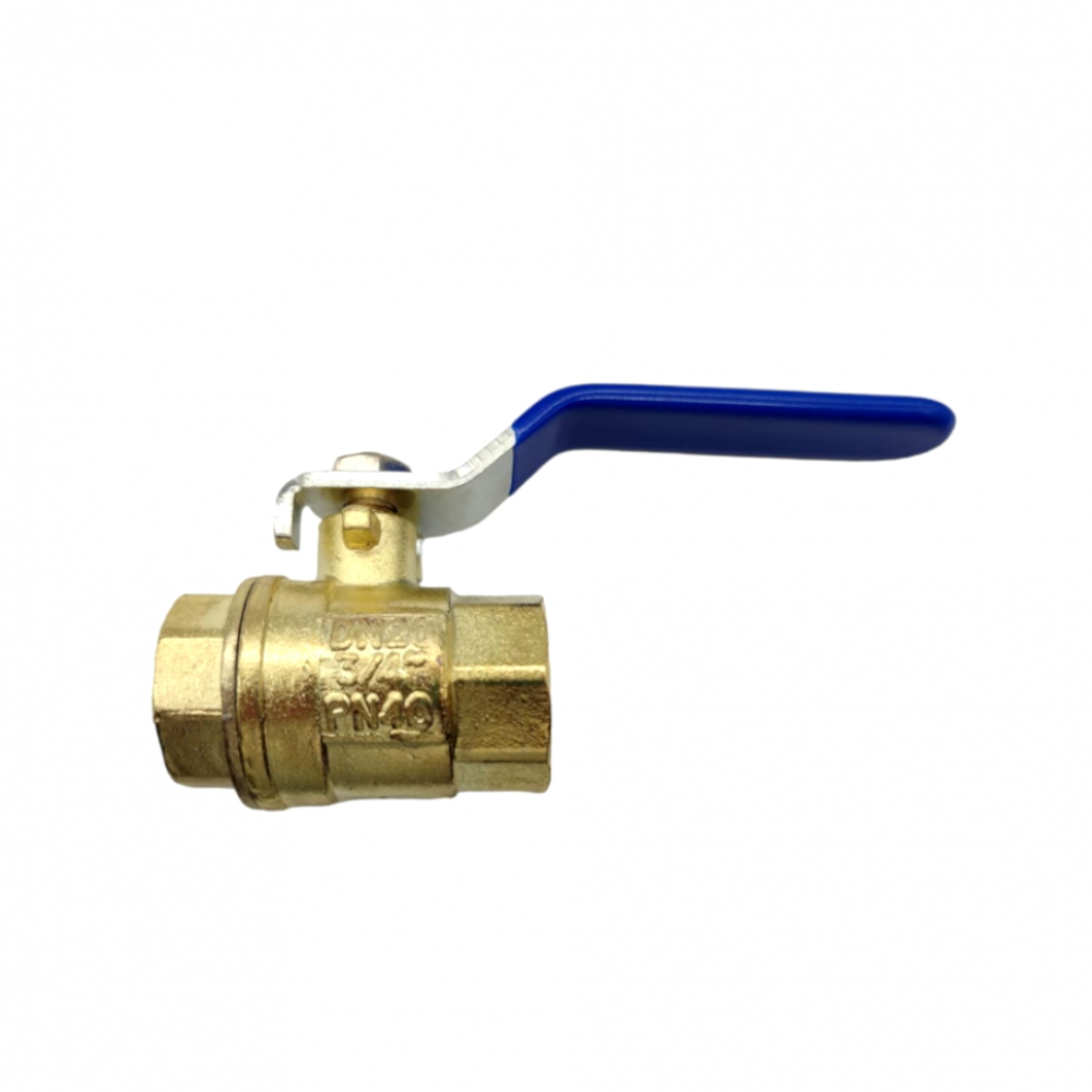 LLave de jardín de zink con mango azul de 3/4" S.P.C - Miniatura 2