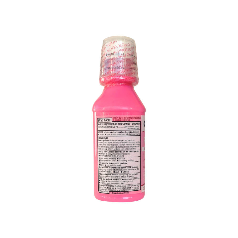Bismuto rosa líquido 525 mg/30 ml fuerza regular Guardian (236 ml / 8 fl oz) - Miniatura 3