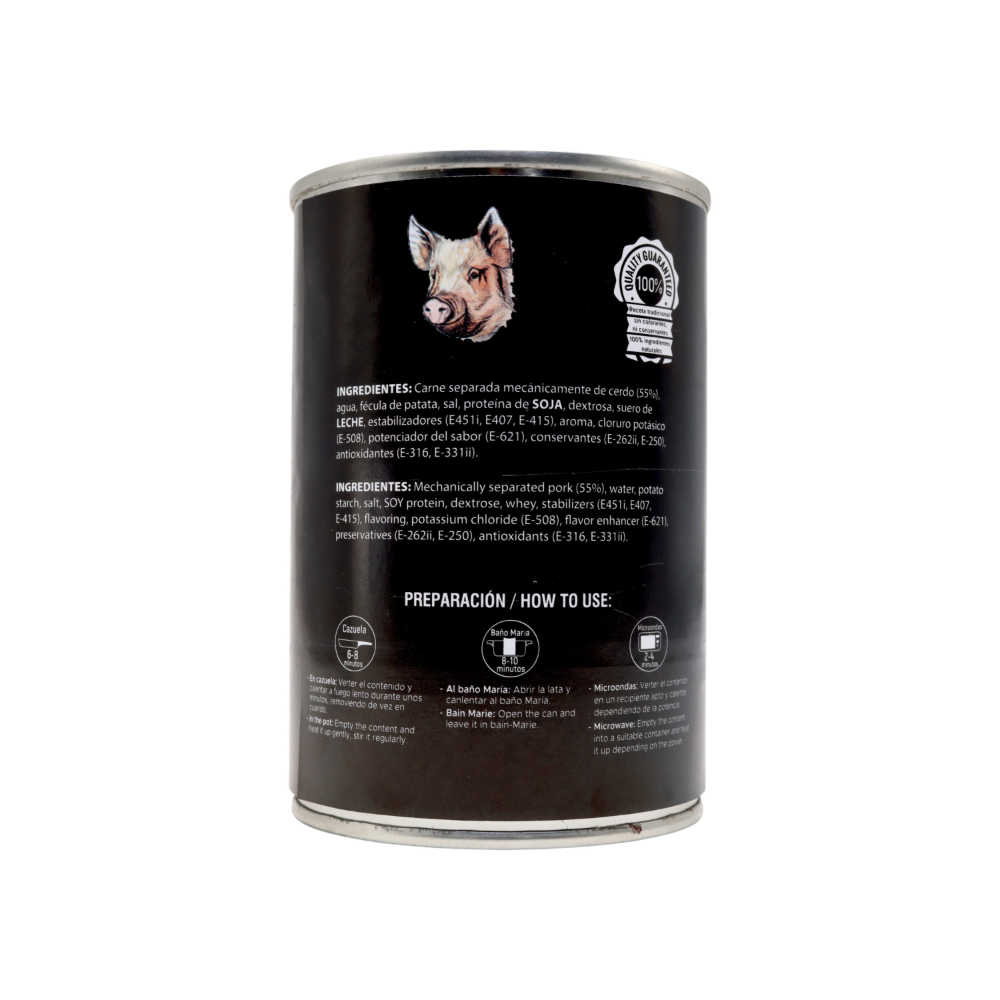 Spam fiambre luncheon de cerdo Martínez Campera (400 g / 14.11 oz) - Miniatura 2