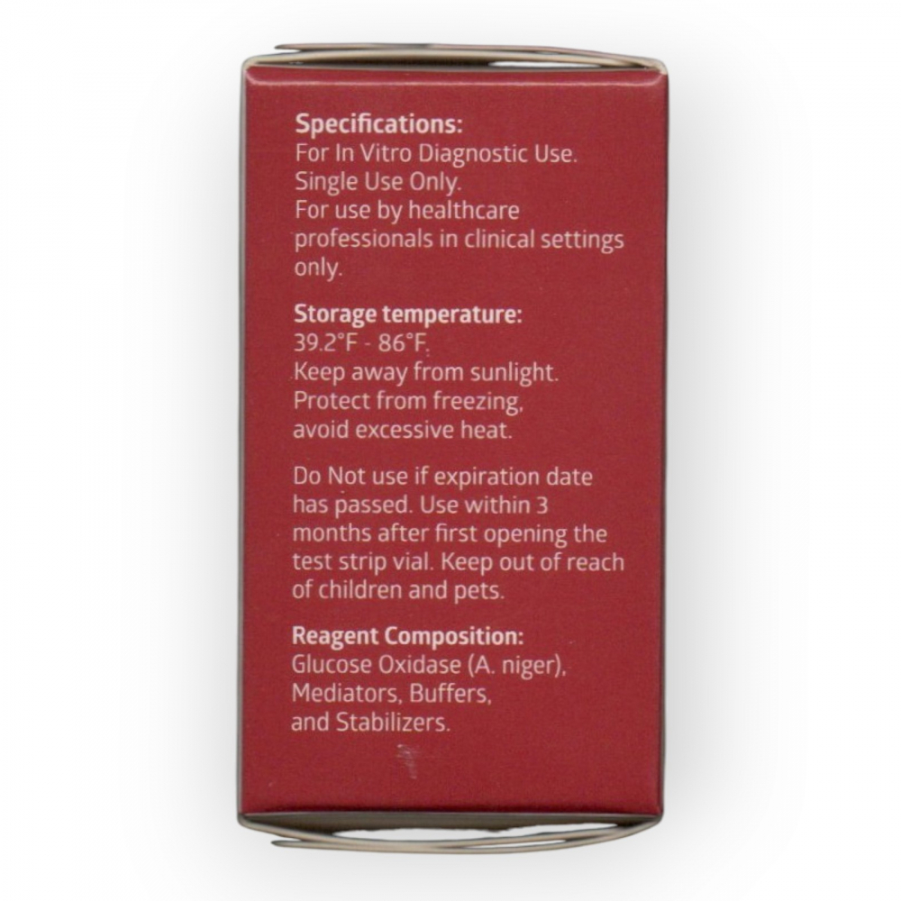 Tiras reactivas de glucosa en sangre. EvenCare ProView Medline (50 U) - Miniatura 2