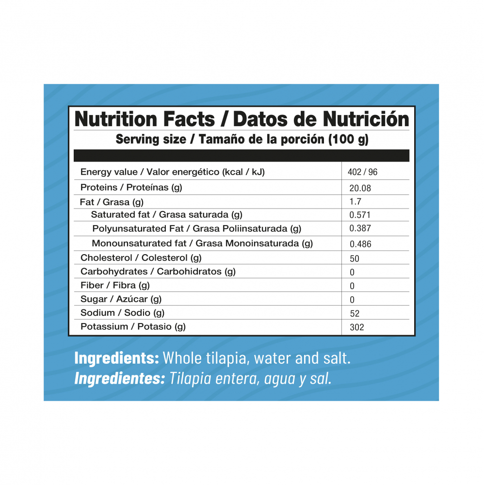 Tilapia entera YEYA (907 g / 2 lb) - Miniatura 3