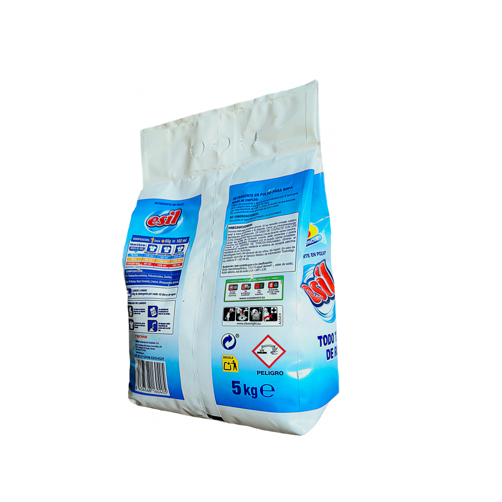 Detergente en polvo Esil (5 kg / 11 lb) - Miniatura 2