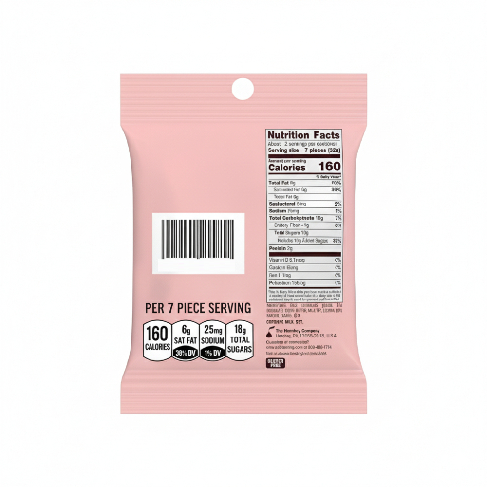 Bombones de chocolate con leche Hershey's Kisses (62 g / 2.2 oz) - Miniatura 2