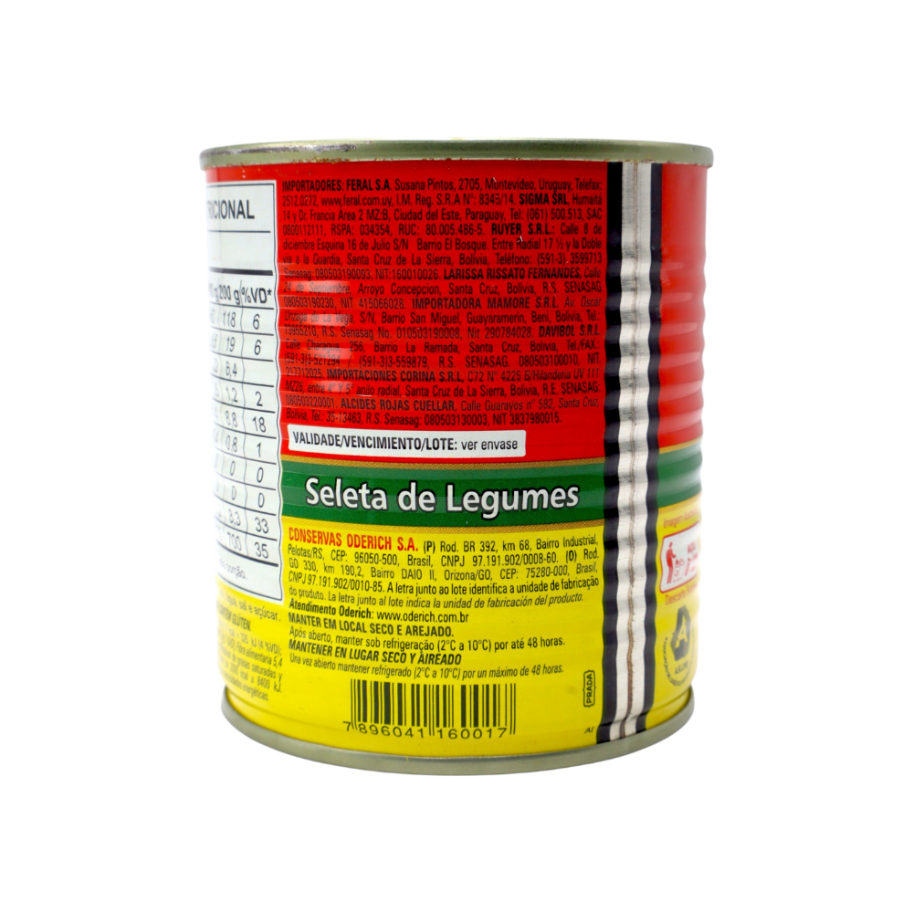 Ensalada de hortalizas Oderich (300 g / 10.58 oz) - Miniatura 4