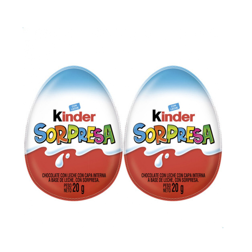 Huevos de chocolate para niños con vehículo sorpresa Kinder Sorpresa (40 g / 1.41 oz) - Miniatura 2