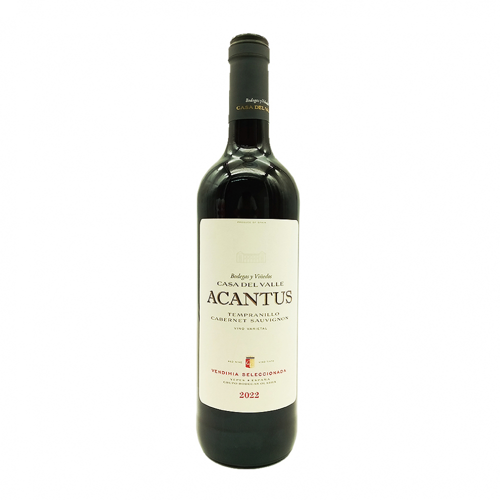 Vino varietal Tempranillo Gabernet Sauvignon Acantus (750 ml / 25.36 oz) - Miniatura 3