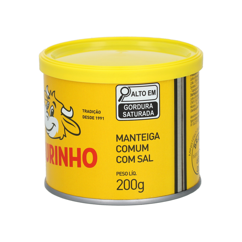 Mantequilla común con sal Tourinho (200 g / 7 oz) - Miniatura 2