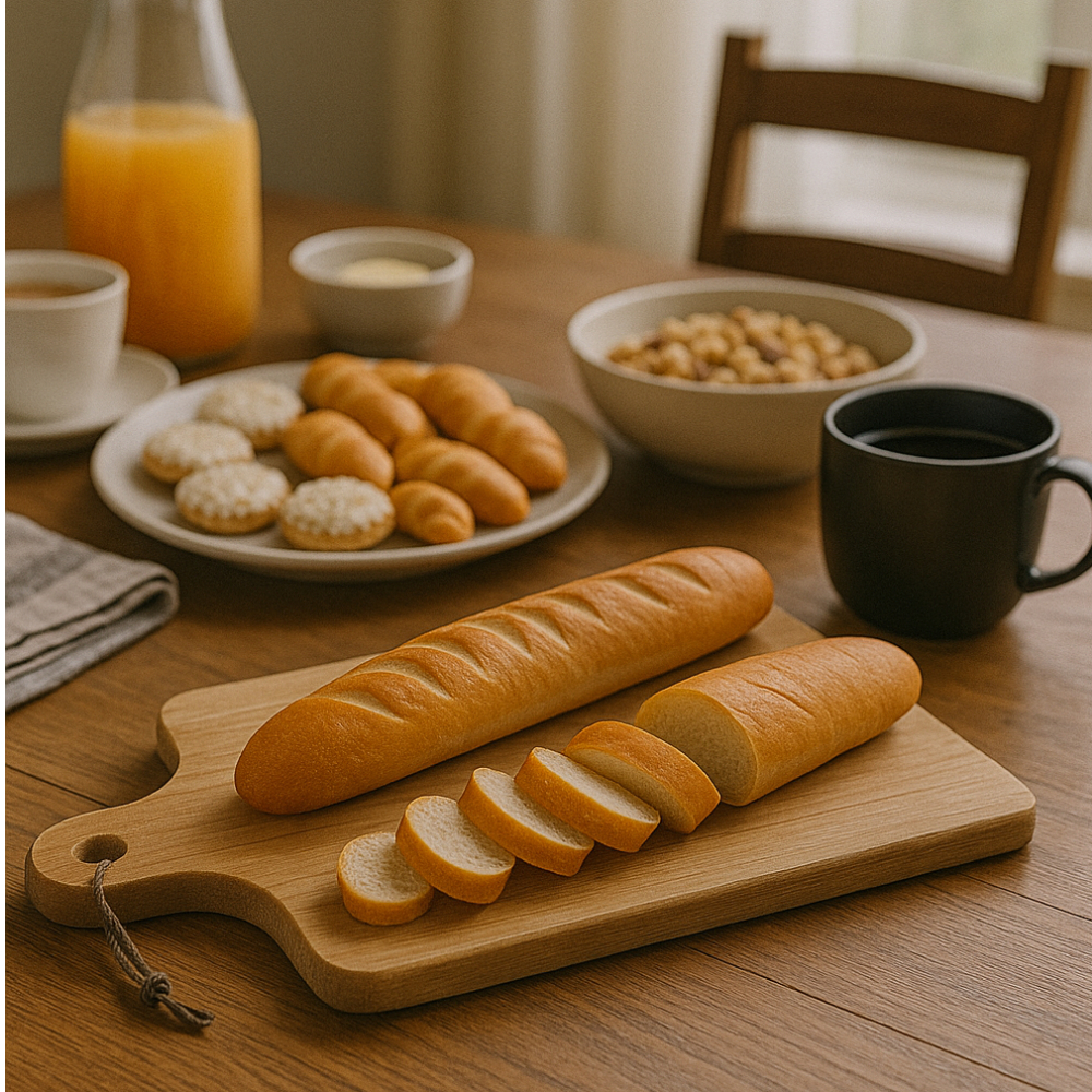 Binomio de Pan: Pan de albahaca + Pan Viena - Miniatura 3