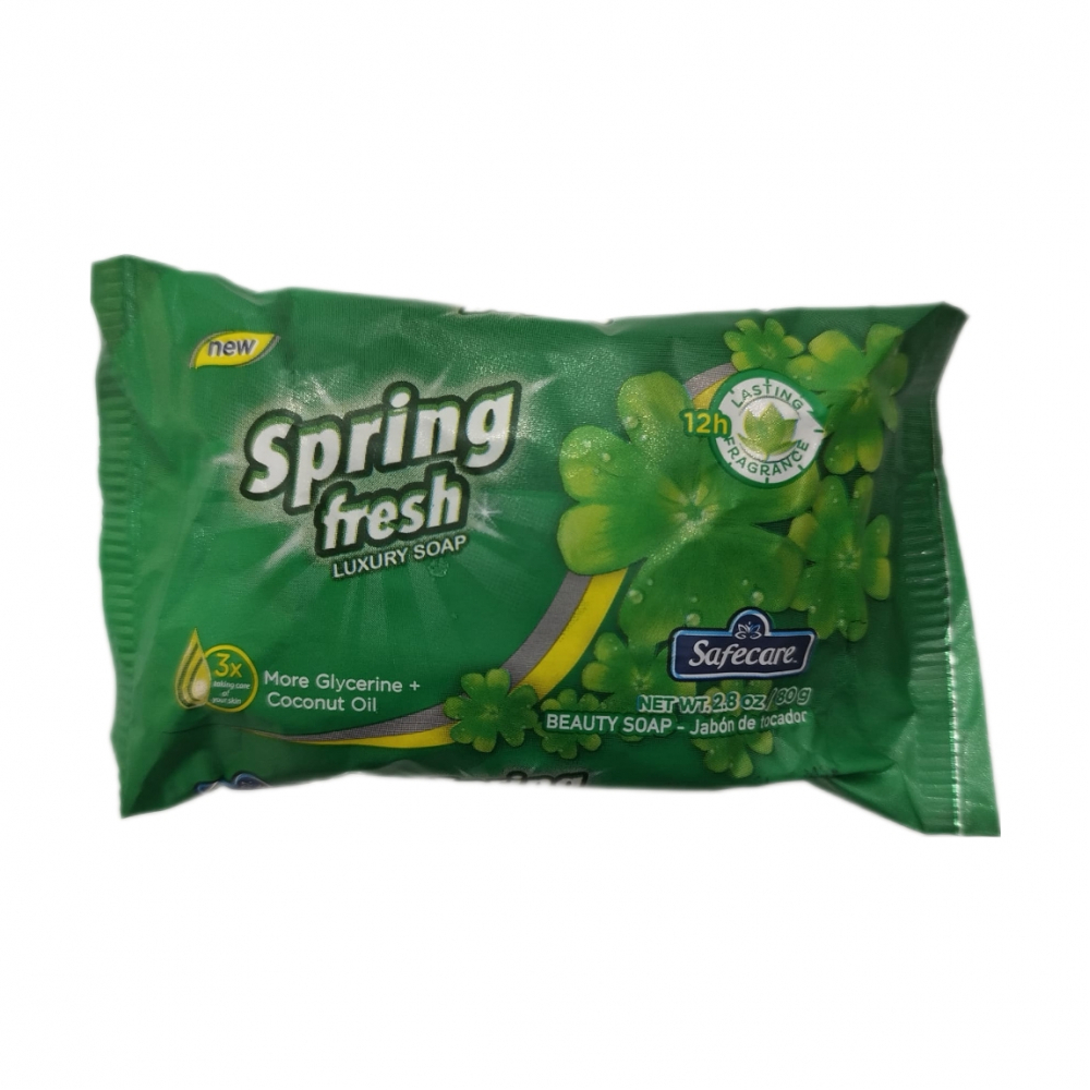 Jabón de tocador primavera fresca Safecare (80 g / 2.8 oz) - Miniatura 3