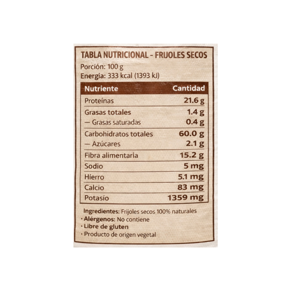 Frijoles secos naturales Grãos de Minas (25 kg / 55.1 lb) - Miniatura 3