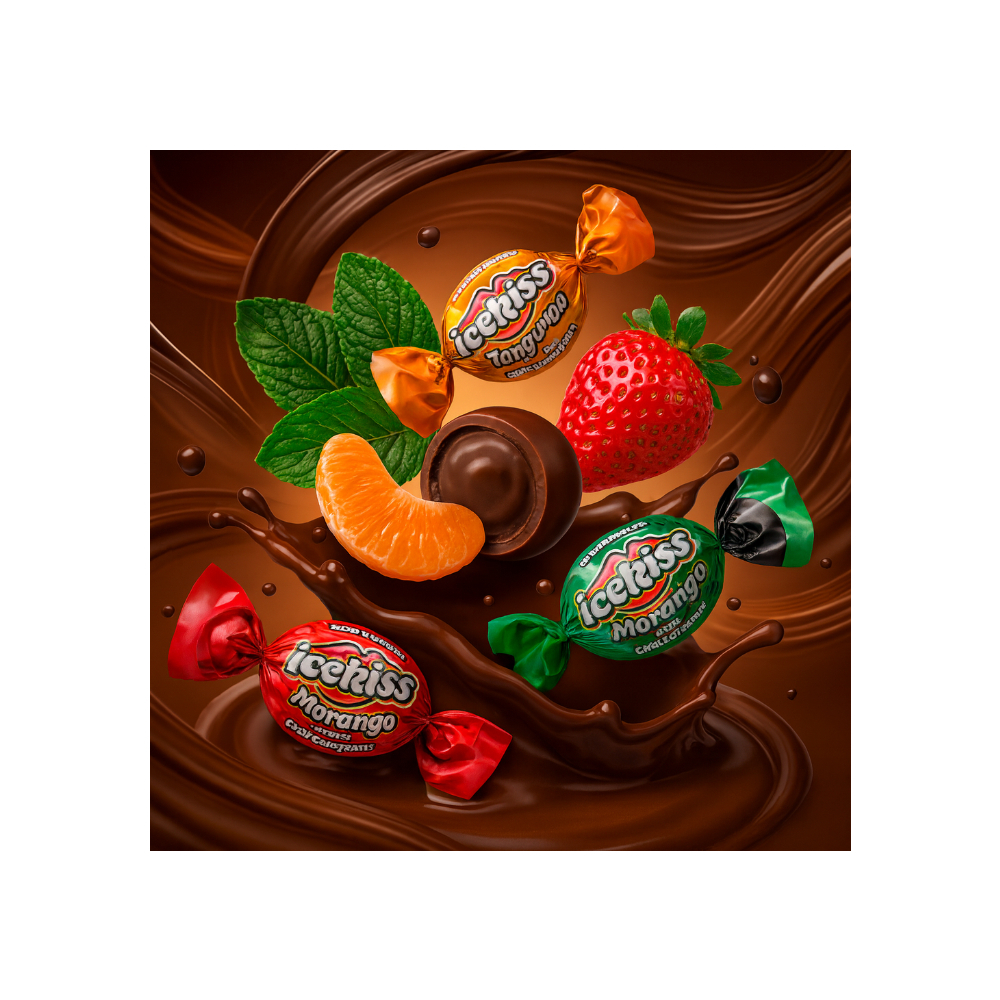 Caramelos surtidos con chocolate Tentación Icekiss (500 g / 1.1 lb) - Miniatura 4