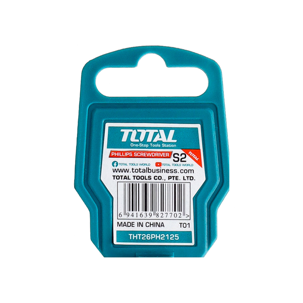 Destornillador de estrías de 6 mm Total Tools - Miniatura 3