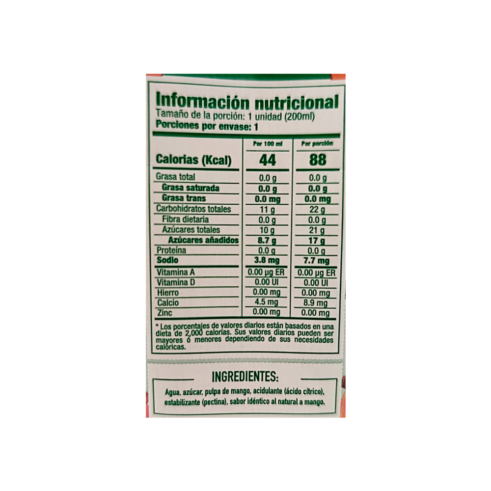 Néctar de mango Sima (200 ml) - Miniatura 4