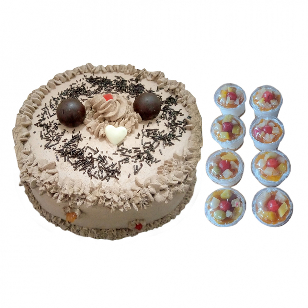 Cake chocolate de nata (12 comensales) y Cheescake mini con frutas |, image size:1000x1000