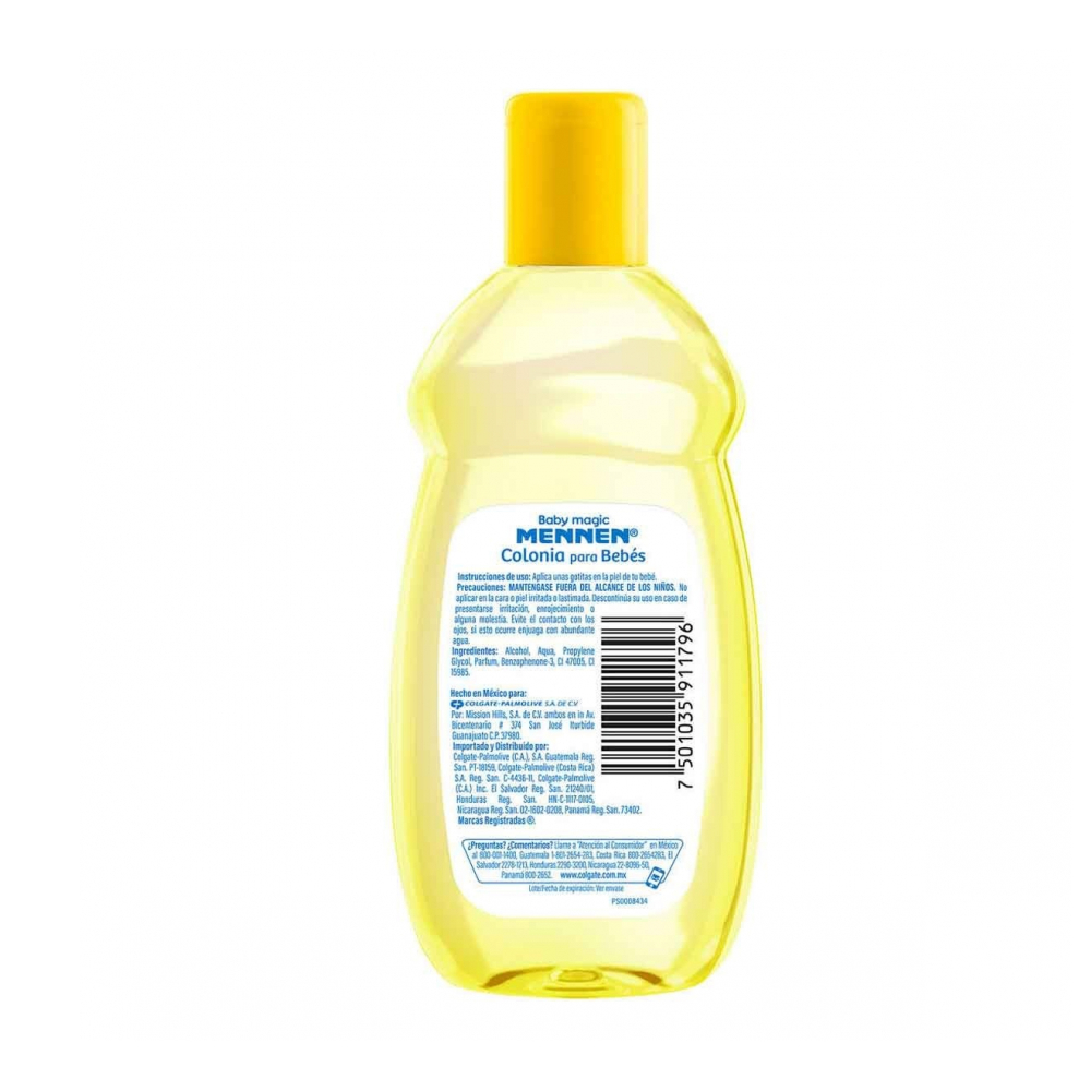 Colonia para bebés hipoalergénica con una fresca fragancia Mennen (200 ml) - Miniatura 2