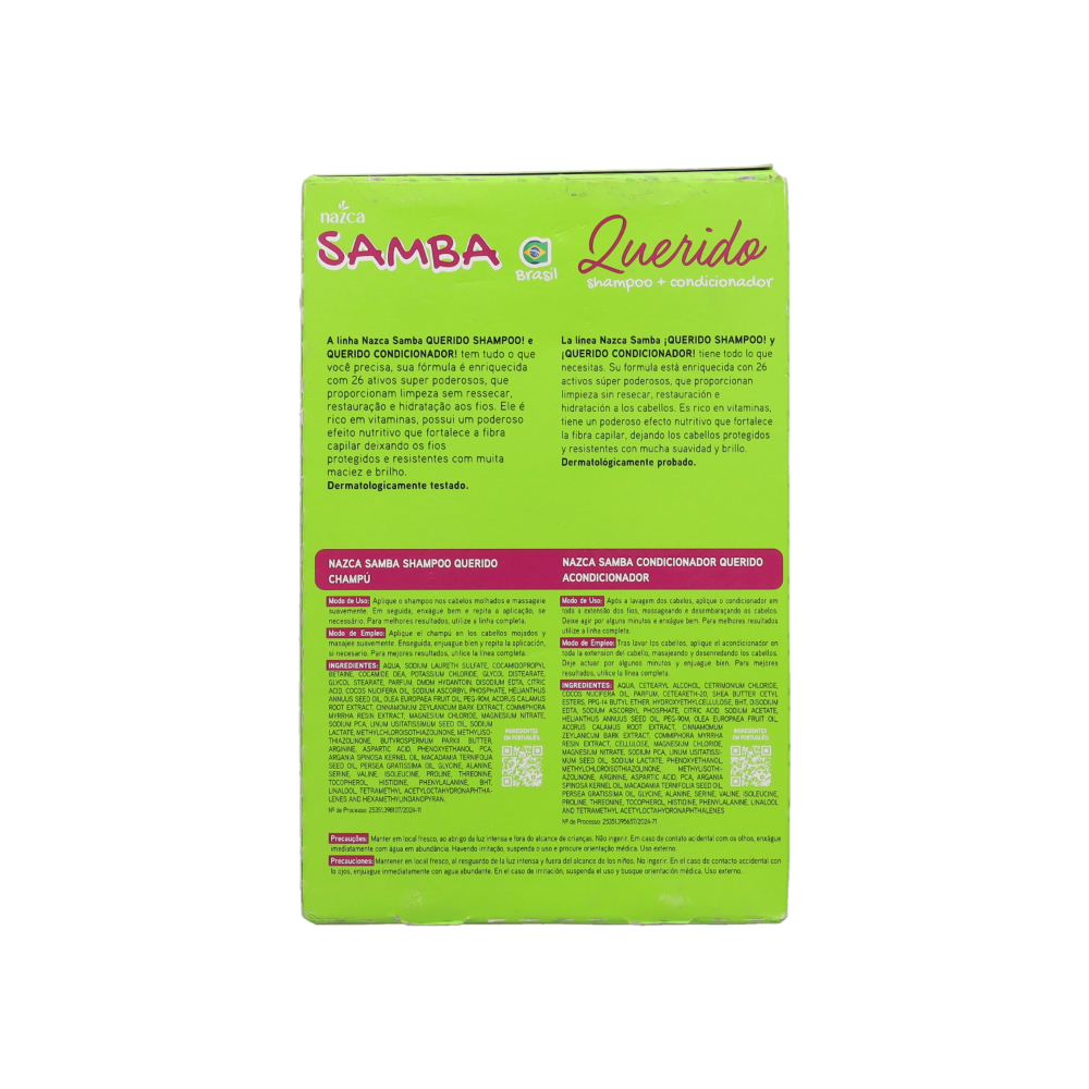 Kit champú y acondicionador Samba Querido Potão (325 ml / 10.9 oz) - Miniatura 4