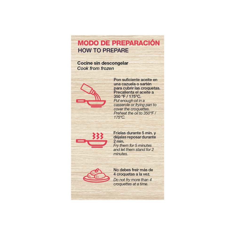 Croquetas de jamón YEYA (363 g / 12.8 oz) - Miniatura 4