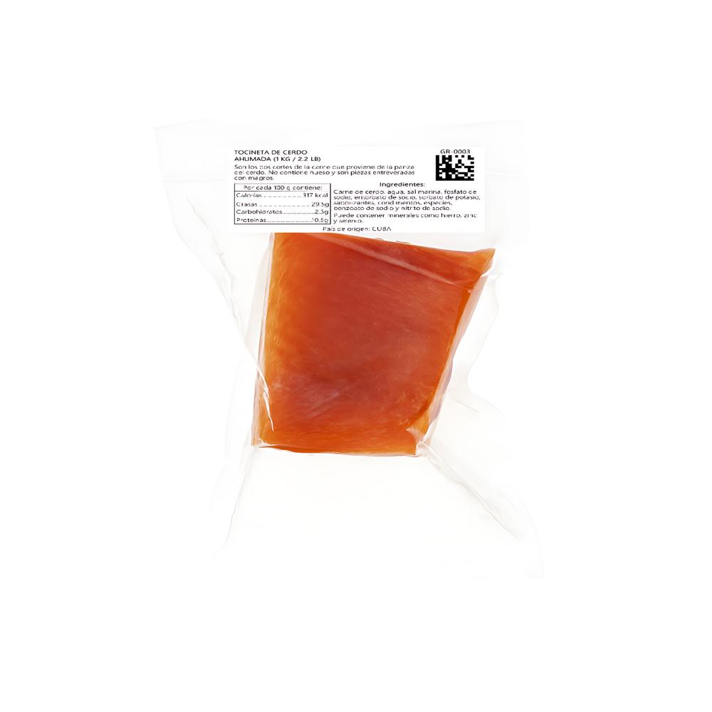 Tocineta de cerdo ahumada El Favorito (1 kg / 2.2 lb) - Miniatura 4