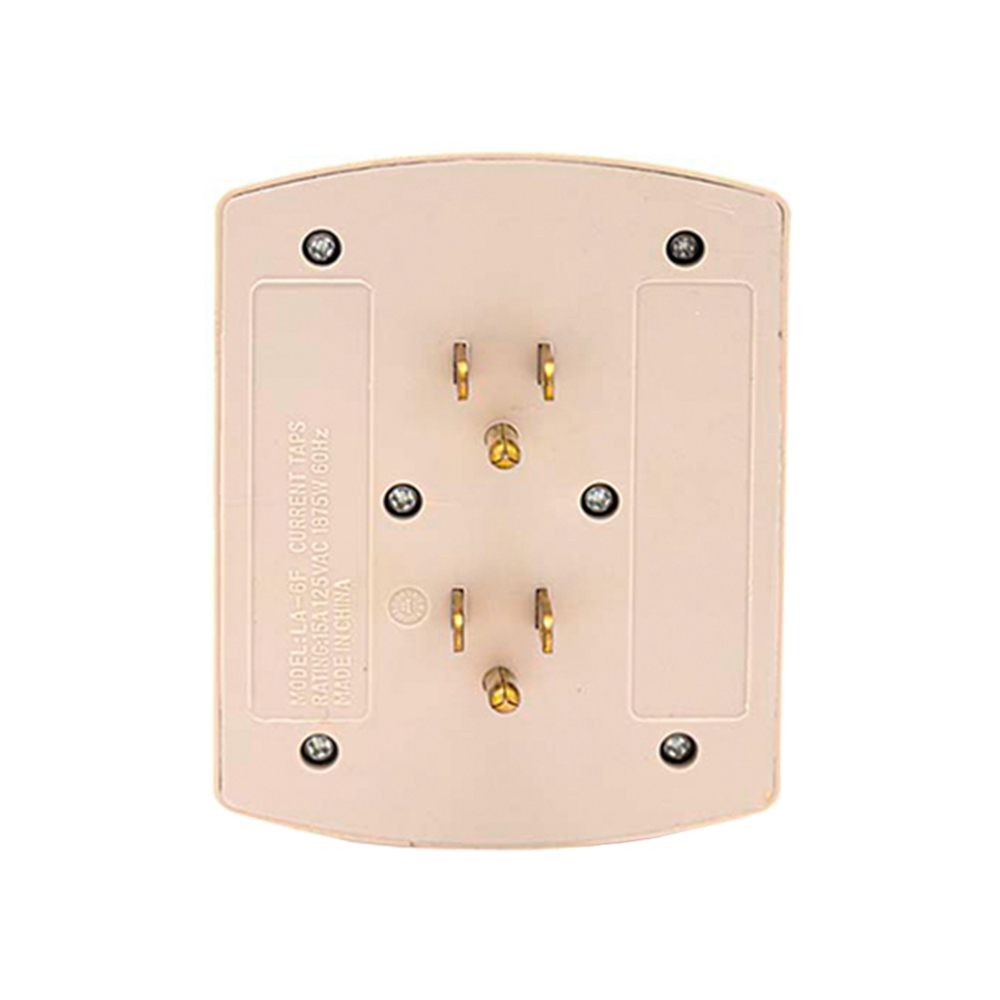 Adaptador de 6 vías para enchufe tomacorriente Troen (125 V / 15 A) - Miniatura 3