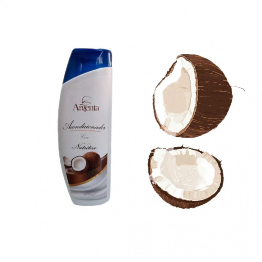 Acondicionador de coco Argenta (400 ml) - Miniatura 2