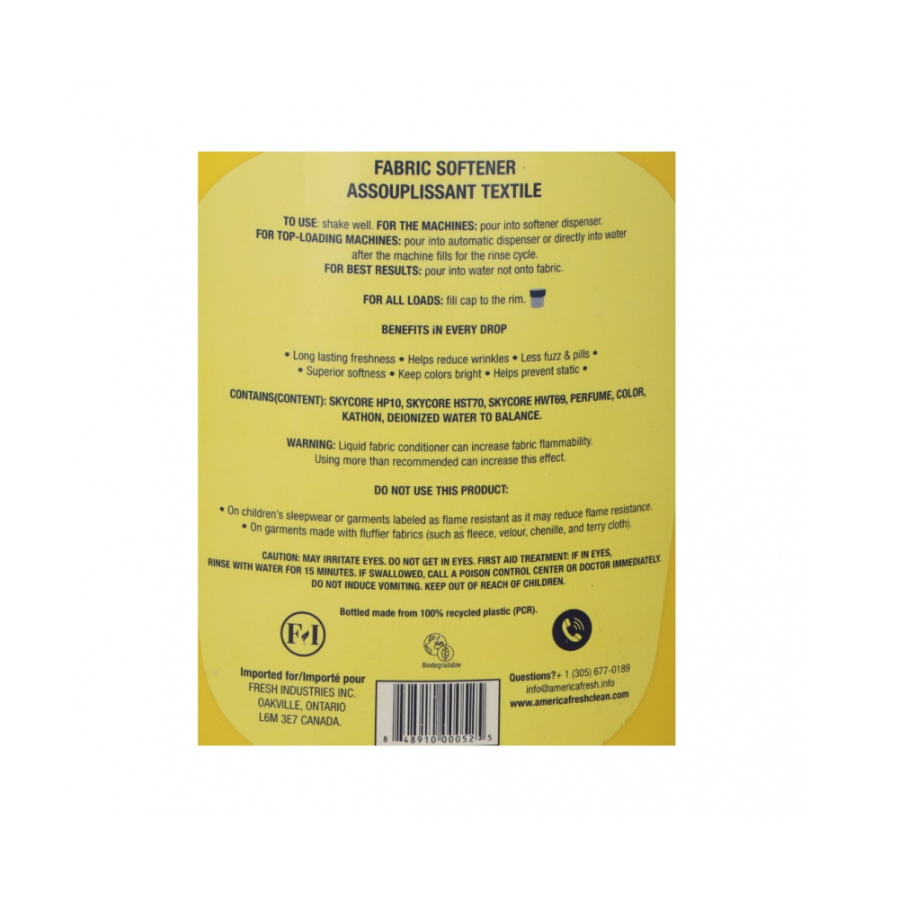 Suavizante verano America Fresh (2 L) - Miniatura 4