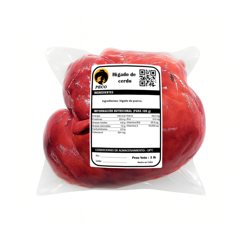 Hígado de cerdo Peco (1.36 kg / 3 lb) - Miniatura 2