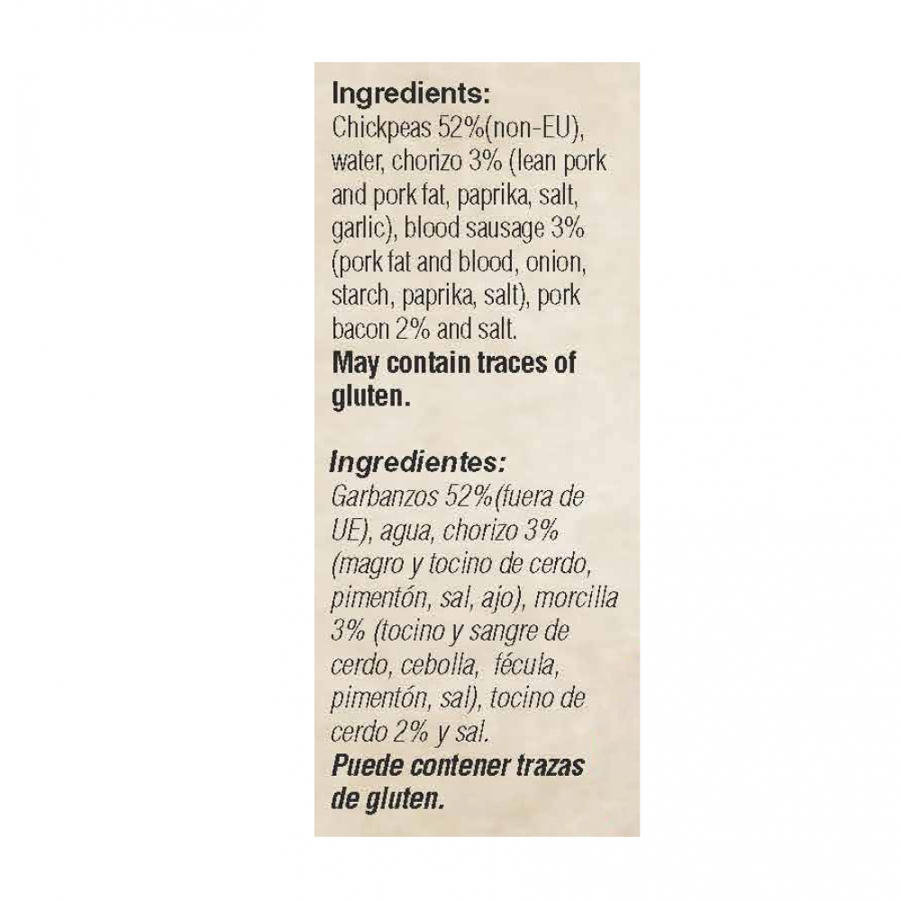 Cocido madrileño YEYA (415 g / 14.6 oz) - Miniatura 4