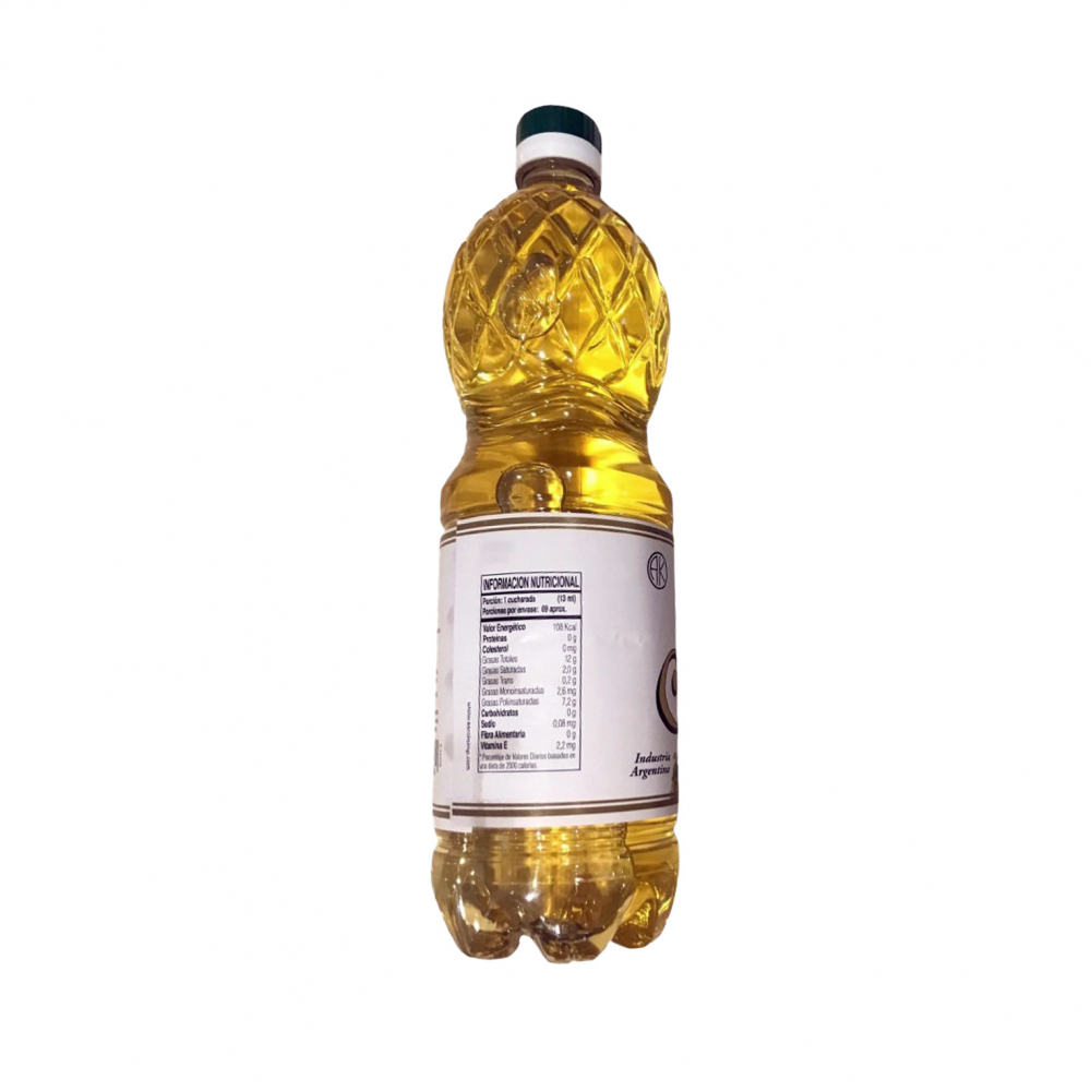 Aceite vegetal puro de soya Sarita (900 ml / 30.43 oz) - Miniatura 3