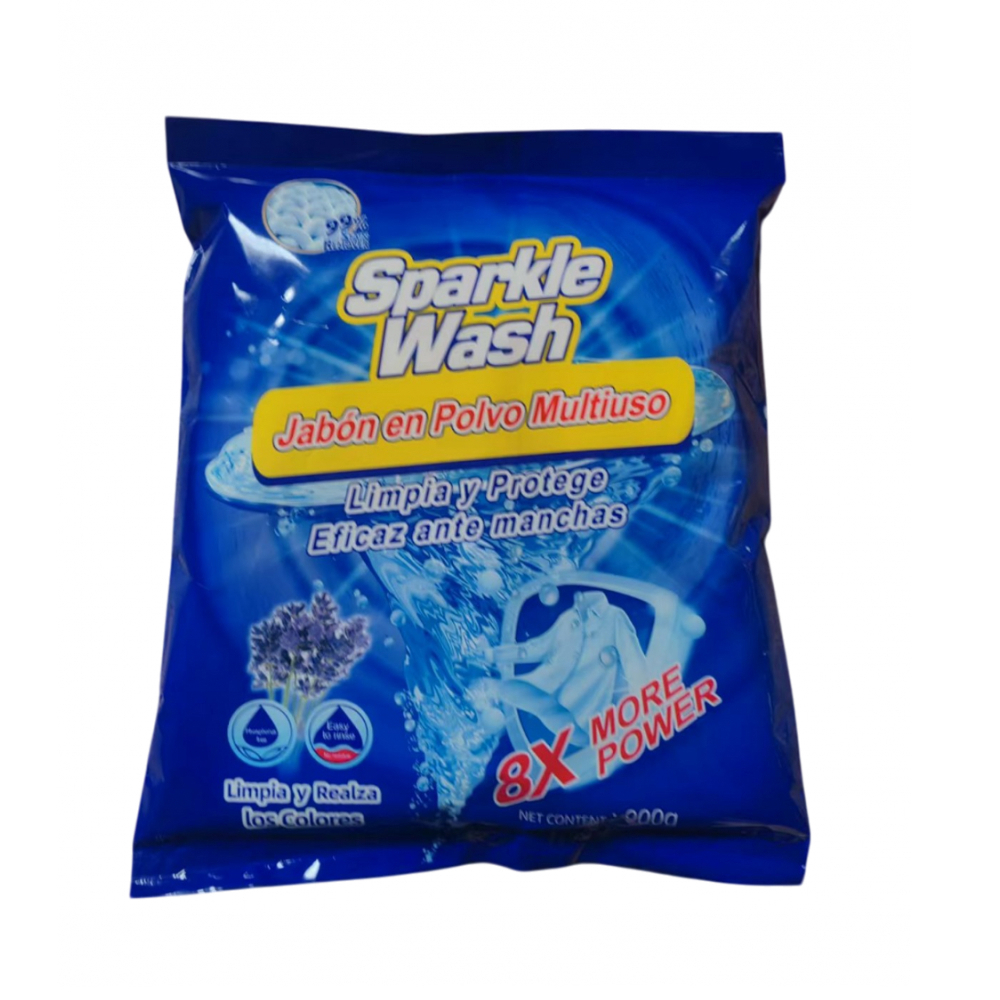 Detergente en polvo Sparkle Wash (900 g / 1.98 lb) - Miniatura 2
