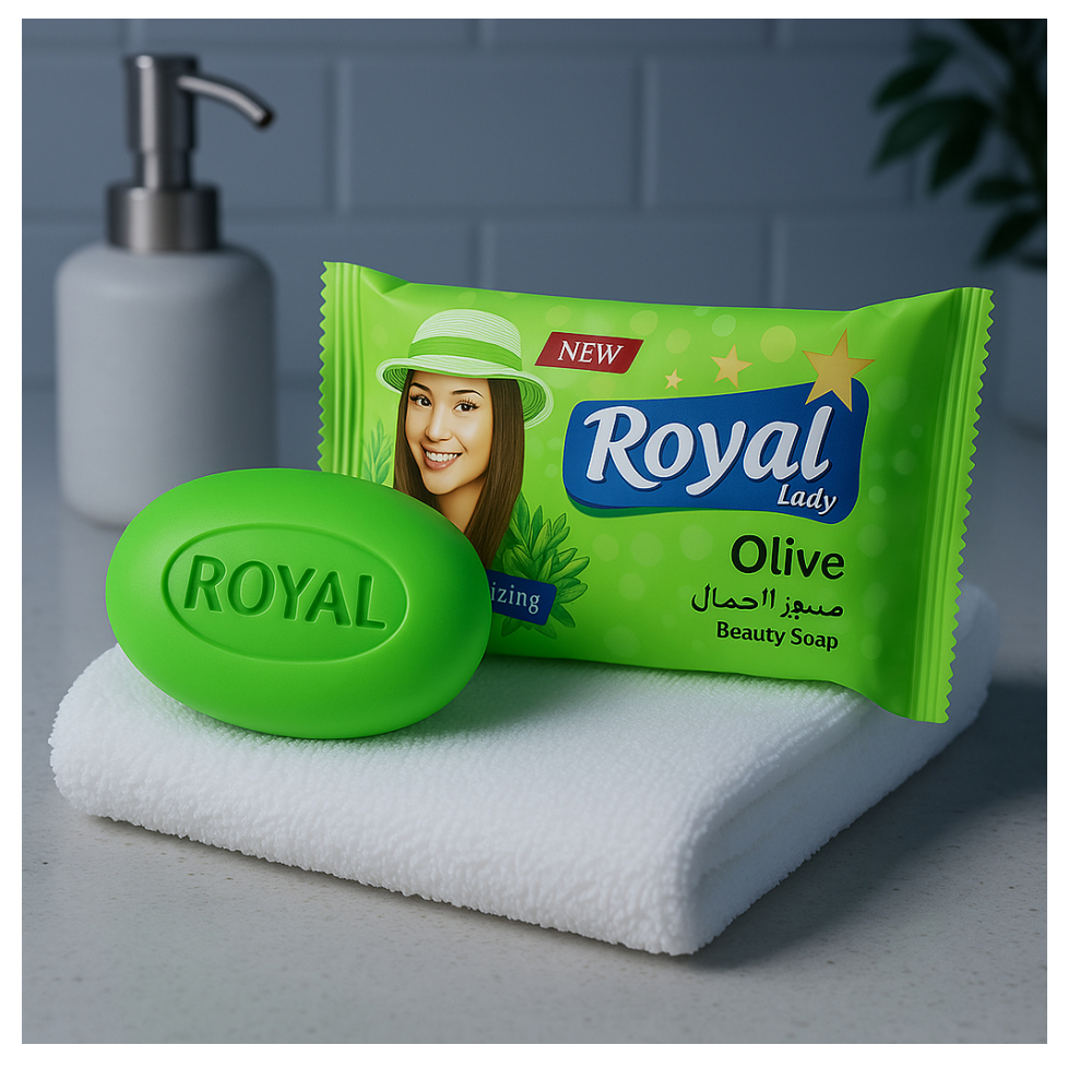 Jabón de tocador con aroma a oliva Royal Lady (80 g / 2.82 oz) - Miniatura 4