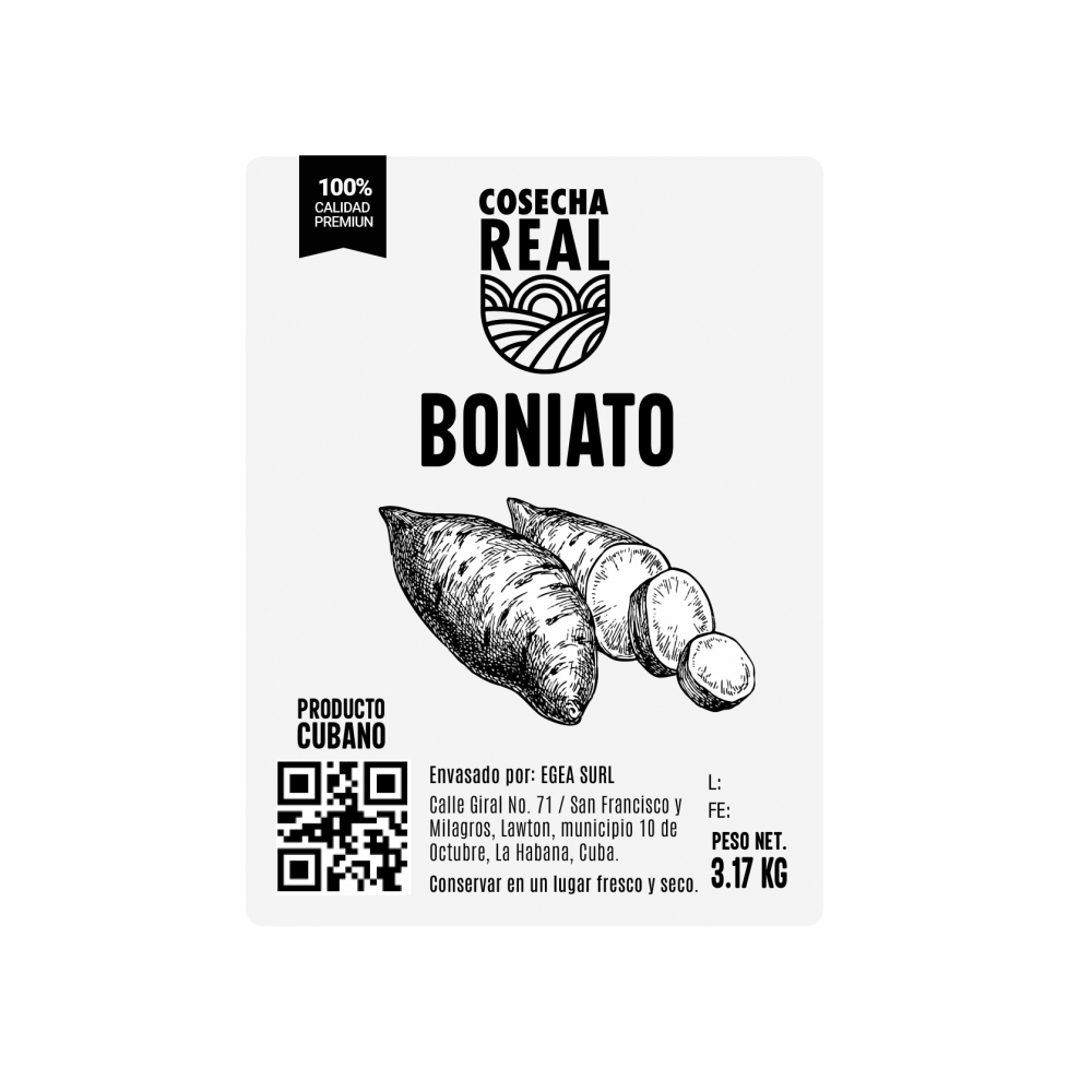 Boniato Cosecha Real (3.17 kg / 7 lb) - Miniatura 3