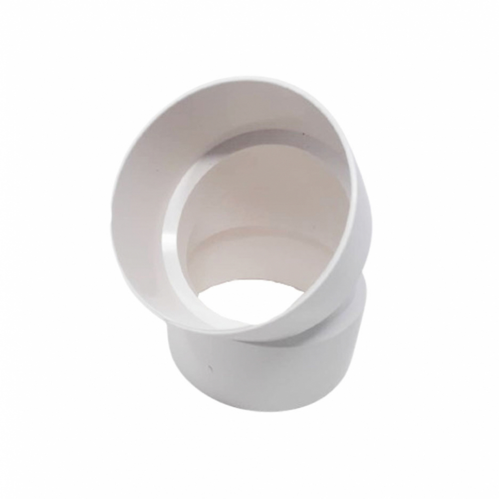 Codo PVC-U 45° de 2” para tubería de desagüe Malu - Miniatura 2