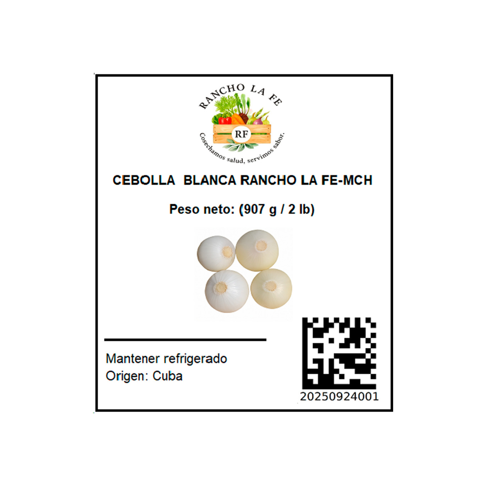 Cebolla blanca Rancho La Fe - MCH (907 g / 2 lb) - Miniatura 3