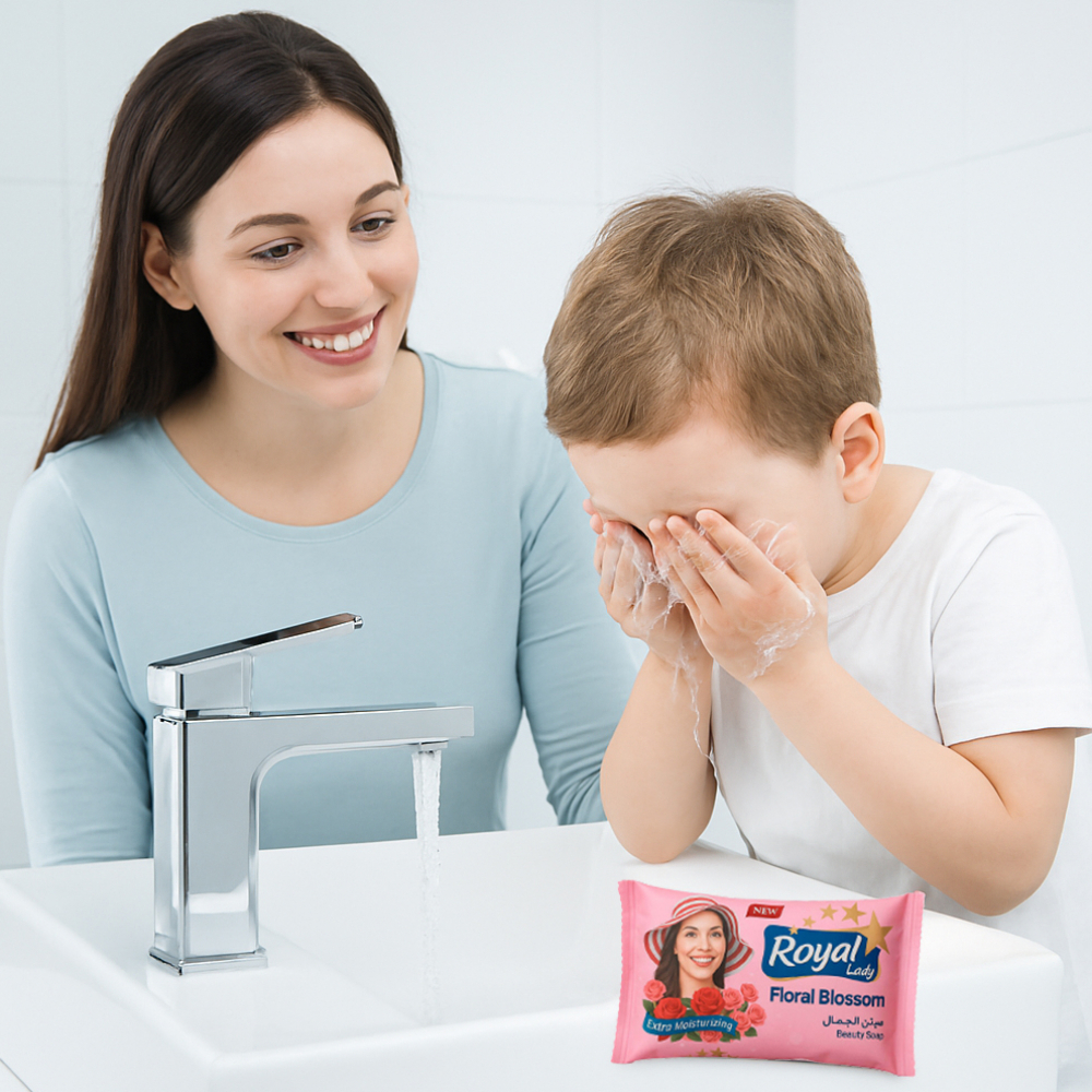 Jabón de tocador con aroma floral Royal Lady (16 x 80 g / 2.82 oz) - Miniatura 4