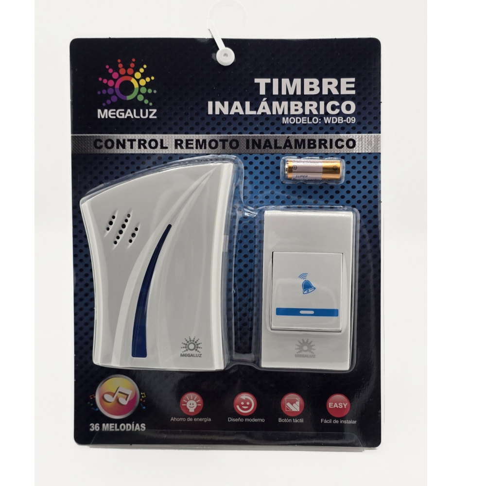 Timbre inalámbrico Megaluz - Miniatura 2