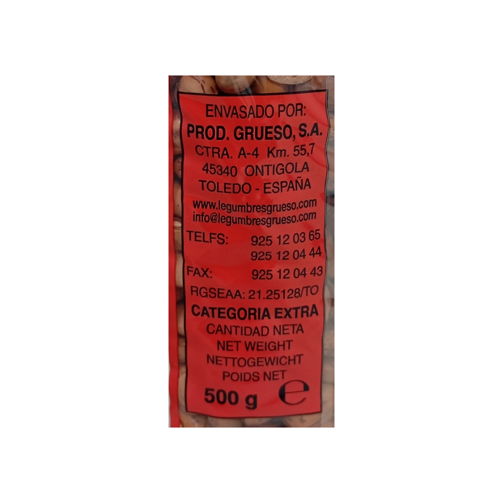 Alubia pinta Grueso (500 g / 1.1 lb) - Miniatura 2