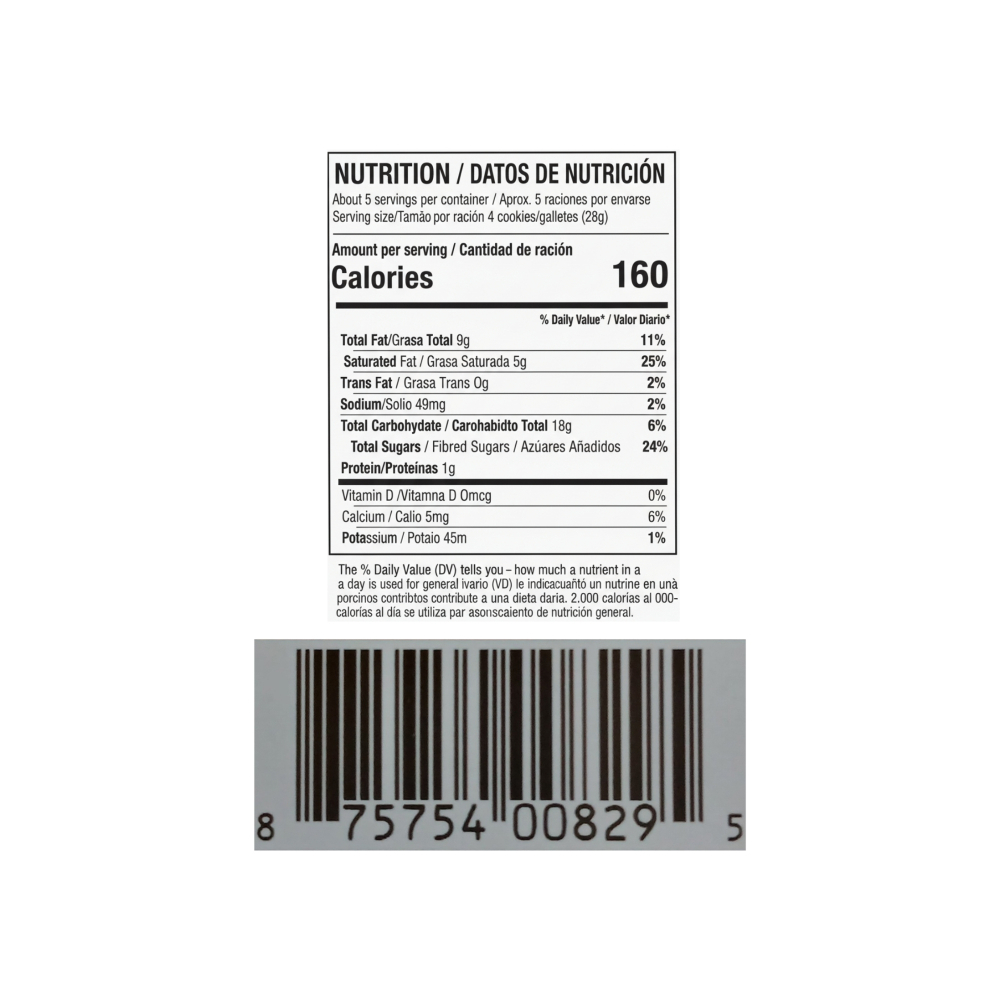 Sorbetos rellenos con crema sabor a fresa Bauducco (142 g / 5 oz) - Miniatura 3