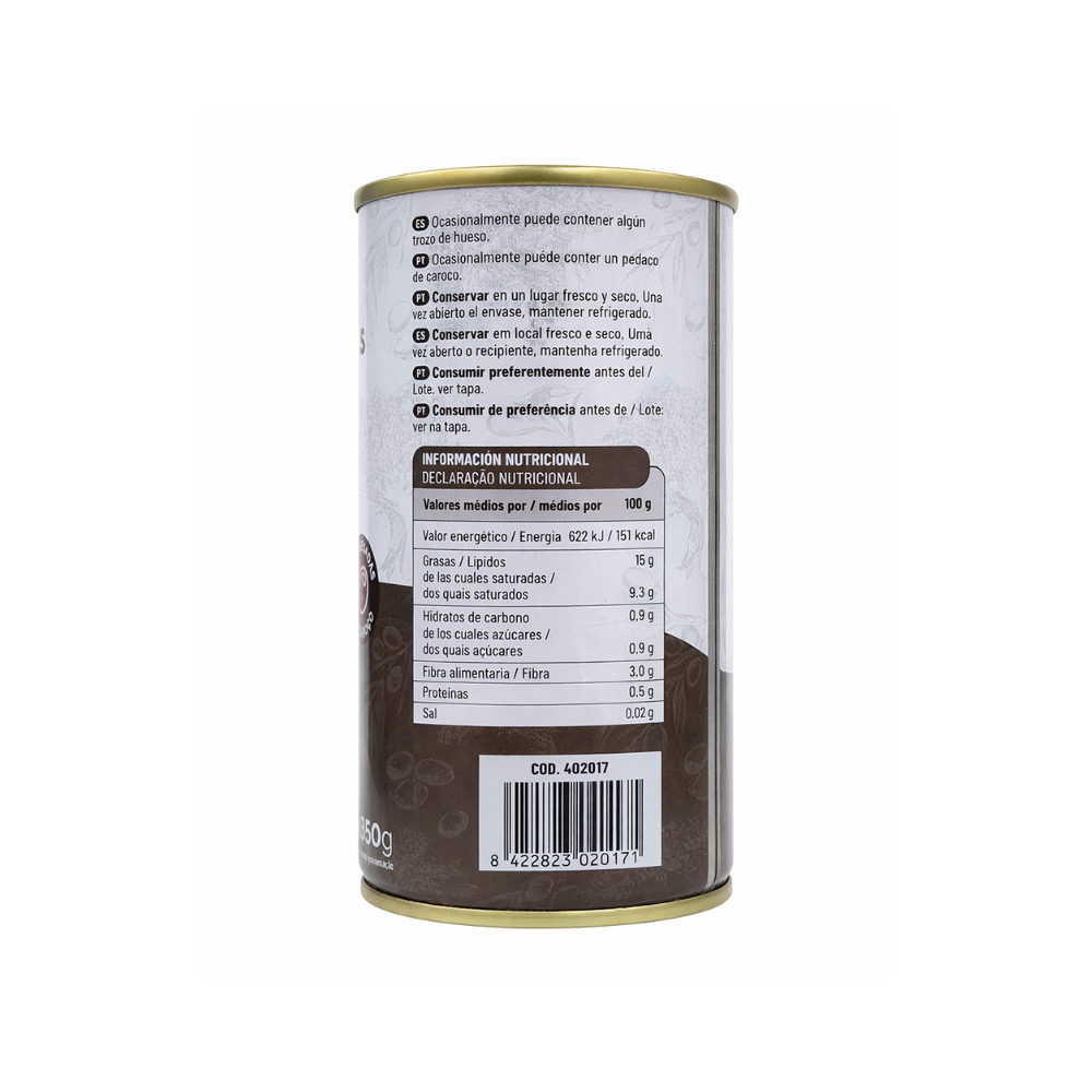 Aceitunas negras deshuesadas Coviran (350 g / 12.3 oz) - Miniatura 3